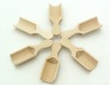 EHK - 6cm Mini Wooden Scoops - Set of 6 Photo