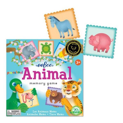 Photo of eeBoo Preschool Memory Game - Animals