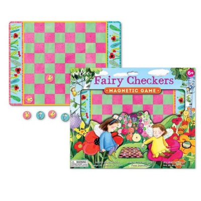 Photo of eeBoo Fairy Checkers Magnetic Board Game