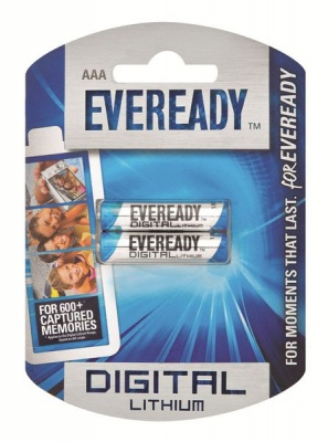 Photo of Eveready Lithium AAA Batteries