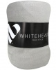 Whiteheads Faux Fur Blanket Throw - Silver Grey Photo