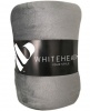 Whiteheads Faux Fur Blanket Throw - Dark Grey Photo