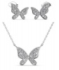 Destiny Butterfly Hope set with Swarovski Crystals - White Photo