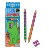 eeBoo Creative Double-Sided Jumbo Pencils: Dinosaur Photo