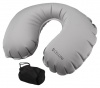 Inflatable Mini Drawstring Neck Pillow - Silver Photo
