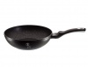 Berlinger Haus 28cm Marble Coating Wok - Black & Silver Photo