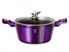 Berlinger Haus 20cm Marble Coating Casserole Pot - Royal Purple Photo