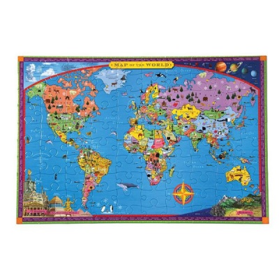 Photo of eeBoo Educational Puzzle - World Map
