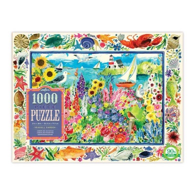 Photo of eeBoo Family Puzzle - Seagull Garden: 1000 Pieces