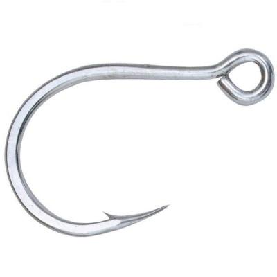 Photo of Mustad 10121PP1/0 Inline Jigging Fishing Hook - Silver
