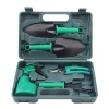 Durable Garden Tool Set with Storage Case - 5 Piece Photo