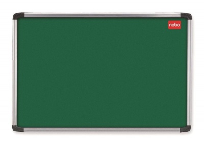 Photo of Nobo Elipse Notice Board - Aluminium Frame - Red