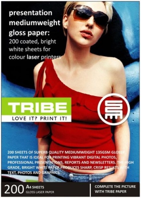 Photo of TRIBE Presentation A4 Gloss 135gsm Paper