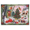eeBoo Children's Puzzle - Christmas in the Woods Photo