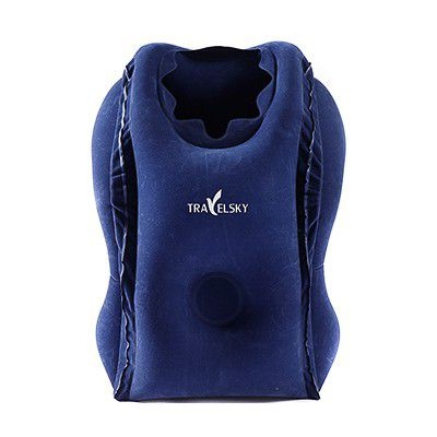 Travelsky Inflateable Foldable Travel Pillow