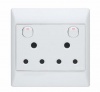 Double Wall Switched Socket Photo