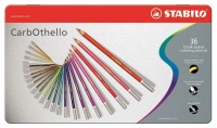 Stabilo Carbothello Colour Pencil Assorted Metal Box of 36