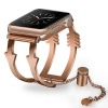 Apple 38mm/40mm Stainless Steel Bangle Rose Gold Watch - Arrows Photo