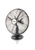 Mellerware 30cm 35W Steel Desk Fan Black