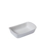 Pyrex - 22cm Supreme Ceramic Rectangular Roaster - White Photo