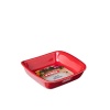 Pyrex - 24cm Supreme Ceramic Square Roaster - Red Photo