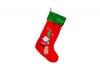 Extra Large Christmas Stocking with Santa Reindeer & Bells Photo
