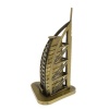 Dubai Burj Al Arab Luxury Hotel Metal Antique Model Statue Gift Photo