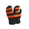 Dexshell Waterproof Kids Mitten - Black & Orange Photo