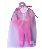 Tiny Treasures Baby Doll - Pink & White Tutu Outfit Photo