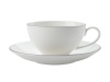 Maxwell & Williams - 250ml Edge Coupe Cup & Saucer - Set of 8 Photo