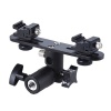 Adjustable Double Flash Holder Light Stand Photo