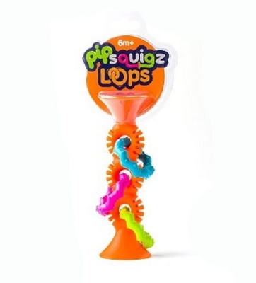 Photo of Fat Brain Toys Pip Squigz Loops - Orange
