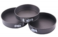 Nonstick Round Shape Cake Mould Set 3 piece