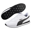 Puma Men's Turin 2 Football Inspired Shoes - White/Black Photo