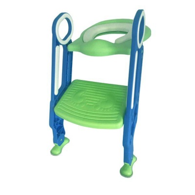 Photo of Children Toilet Seat Chair - Blue & Green