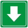Parrot Products: Green Arrow Symbolic Sign Photo