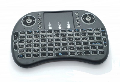 Baobab Mini Wireless Backlit Multimedia Keyboard with Touchpad