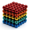 5mm Magnetic Building Balls - Rainbow Photo