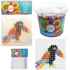 JKA - Iron On Craft Bead Toy - Lrg Square Pegboard/Bird - Starter Kit Photo