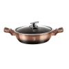 Berlinger Haus 28cm Marble Coating Shallow Pot - Rose Gold Noir Edition Photo