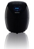 Taurus - 1400W 2.6 Litre Plastic Air Fryer With Timer Digital - Black Photo