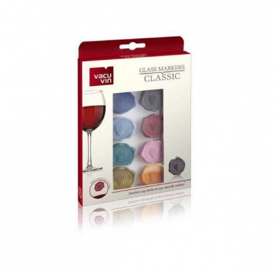 Photo of Vacu vin - Classic Glass Markers - Set Of 8