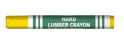 Photo of Rolfes Hard Lumber Marking Crayons - Yellow