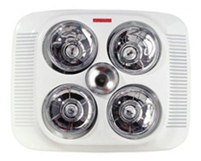 Photo of Eurolux 3" 1 Bathroom Heater Light & Extractor Fan Including Switch