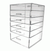 TRENDZ Acrylic Cosmetic Makeup Organizer - 6 Drawer Photo