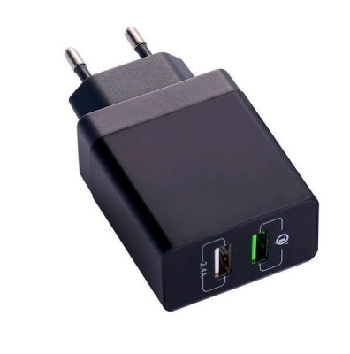 Photo of Tuff Luv TUFF-LUV Qualcomm Quick Charge 3.0 2-Port USB wall plug Charger