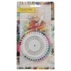 Bulk Pack x 6 Haberdashery Sewing Pins Wheel Pearlised. Photo