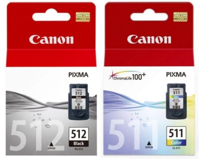 Photo of Canon Ink 512 Black & Tri-Colour 511 Combo Pack Cartridge