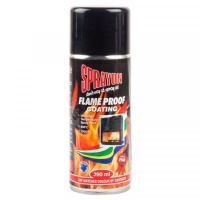 Sprayon Ultra High Temp Spray Paint 390m Black