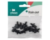 Rain Jet Rainjet Micro Screwed Adaptor M5 Butterfly - 100 Pieces Photo